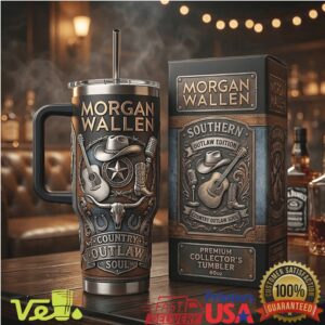Morgan Wallen Southern Outlaw Edition Country Music Soul Style Tumbler
