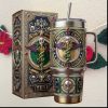 The Rolling Stones 60 Years of Satisfaction Gold Filigree 40oz Tumbler The Rolling Stones 60 Years of Satisfaction Gold Filigree 40oz Tumbler