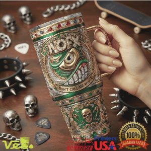 NOFX Punk Rock Elite Custom Engraved 40oz Steel Tumbler