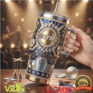 NSYNC No Strings Attached 25th Anniversary 40oz Pop Culture Tumbler