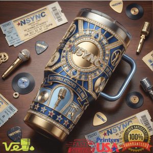 NSYNC No Strings Attached Est 1995 Reunion Concert Tour Vintage Style Fans 40oz Tumbler Tumbler