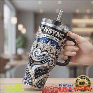 NSYNC Pop Unity Forever Boy Band Tribute 40oz Tumbler