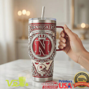 Nebraska Cornhuskers Fearless Through Tradition Heritage Glory Edition College Tumbler