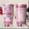 New Orleans Saints Breast Cancer Awareness Pink Jewel Tumbler New Orleans Saints Breast Cancer Awareness Pink Jewel Tumbler
