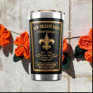New Orleans Saints Who Dat Nation Faith Family Football Tradition Tumbler