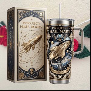 Project Hail Mary Sci Fi Novel Inspired Space 40oz Tumbler