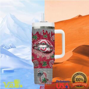 Ohio State Buckeyes Proud To Be A Buckeye Football Sports Fans Stainless Steel Insulated Tumbler