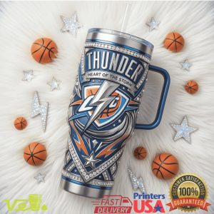 Oklahoma City Thunder Heart of the Storm NBA Insulated Tumbler