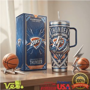 Oklahoma City Thunder Heart of the Storm NBA Insulated Tumbler
