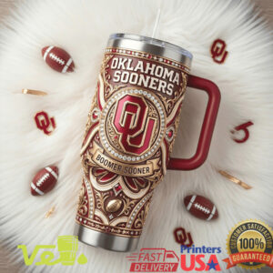 Oklahoma Sooners Crimson Dynasty Edition Boomer Sooner College Football Tumbler