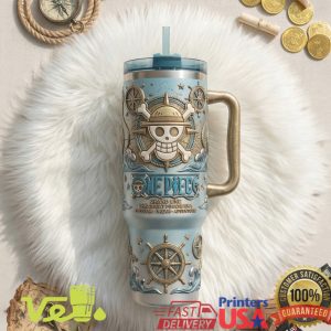 One Piece Grand Line Great Pirate Era Monkey D Luffy Anime Fans Vintage Tumbler