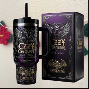 Ozzy Osbourne Prince of Darkness Memorial Tribute 1948 2025 Rock Legend Fan Gift Tumbler