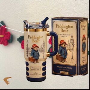 Paddington Bear London Journey Limited Edition No. 126 500 Classic Storybook Tumbler