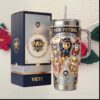 Mardi Gras New Orleans Fleur De Lis Masquerade Gold Purple Festival Gift Stainless Steel Insulated Tumbler Mardi Gras New Orleans Fleur De Lis Masquerade Gold Purple Festival Gift Stainless Steel Insulated Tumbler