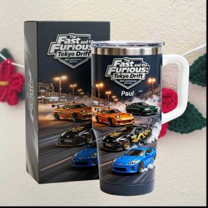 Personalized Fast & Furious Tokyo Drift 20th Anniversary 3D Tumbler