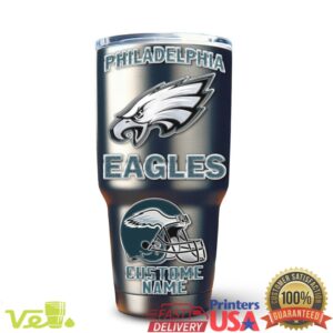 Philadelphia Eagles Fly Eagles Fly NFL Football Vintage Sports Fans Gift Stainless Steel Insulated Tumbler