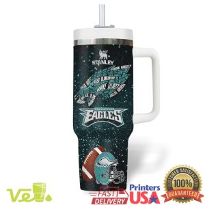 Philadelphia Eagles NFC Champions Stanley Tumbler 40oz Eagles Football Fan Gift