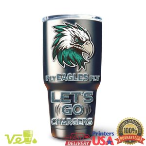 Philadelphia Eagles NFL Fly Eagles Fly Personalized Insulated Tumbler