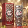 Custom Houston Football Logo Tumbler Personalized Name Shield Fan Gear Custom Houston Football Logo Tumbler Personalized Name Shield Fan Gear