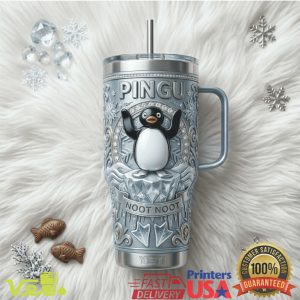 Pingu Noot Noot Arctic Crystal Ice Couture Edition 40oz Luxury Tumbler