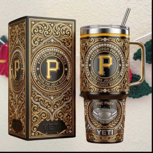 Pittsburgh Pirates “Raise The Jolly Roger” PNC Park Luxury Tumbler