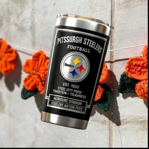 Pittsburgh Steelers Steel City Pride Tradition Toughness Football Tumbler