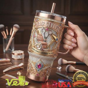 Professional Hair Stylist Shear Genius Cut Above The Rest Barber Salon Gift Tumbler