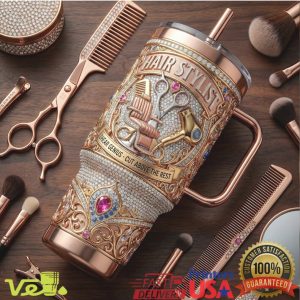 Professional Hair Stylist Shear Genius Cut Above The Rest Barber Salon Gift Tumbler