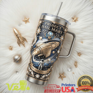 Project Hail Mary Andy Weir Sci Fi Space Adventure Astronaut Tumbler