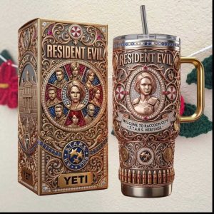 Resident Evil S.T.A.R.S. Heritage Jill Valentine 3D Sculpted Luxury Tumbler & Box