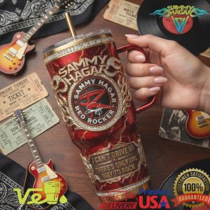 Sammy Hagar Red Rocker I Can't Drive 55 Custom 40oz Tumbler
