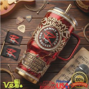 Sammy Hagar Red Rocker I Can't Drive 55 Custom 40oz Tumbler