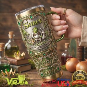 Shrek 25th Anniversary Dreamworks 40oz Collector's Tumbler