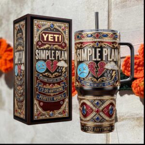 Simple Plan Welcome To My Life Band 1999 Pop Punk Emo Gift Stainless Steel Insulated Tumbler