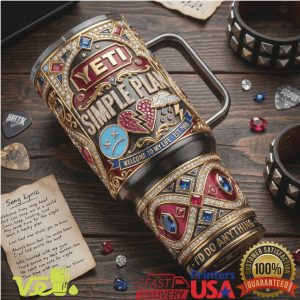 Simple Plan Welcome To My Life Luxury Embossed 40oz Tumbler