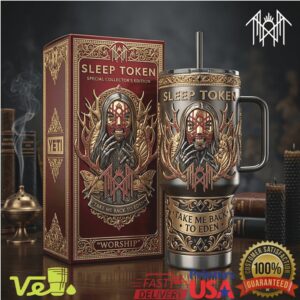 Sleep Token Take Me Back To Eden Worship Tour Gothic Metal Tumbler