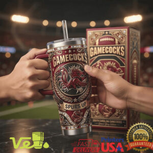 South Carolina Gamecocks Spurs Up Garnet Glory Edition College Football Tumbler