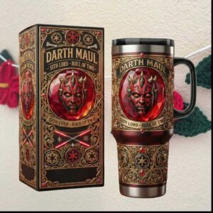 Star Wars Darth Maul Sith Lord Rule of Two Tumbler