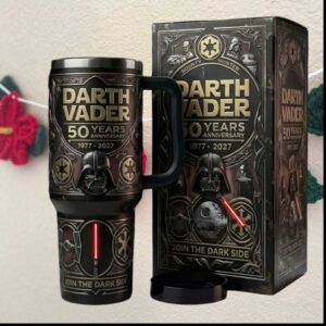 Star Wars Darth Vader 50 Years Anniversary 1977 2027 Tumbler