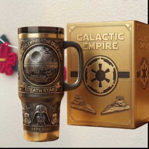 Star Wars Galactic Empire Death Star Darth Vader Imperial Tumbler