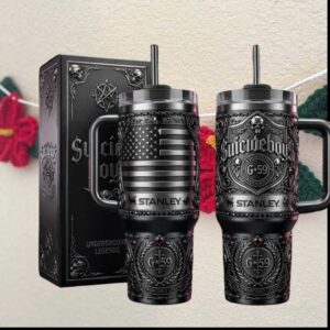 Suicideboys G59 Records Underground Legends Tour Black Metal Tumbler