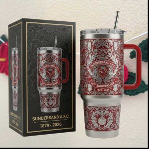 Sunderland A.F.C. 147th Anniversary 1879 2026 Limited Edition 40oz Tumbler