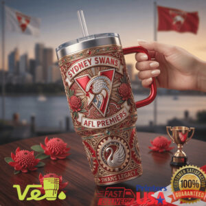 Sydney Swans AFL Premiers Legacy Edition 40oz Insulated Tumbler Gift Set