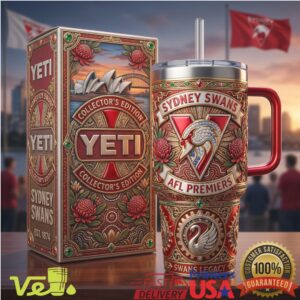 Sydney Swans AFL Premiers Legacy Edition 40oz Insulated Tumbler Gift Set