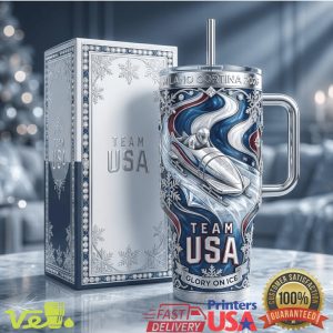 Team USA Milano Cortina 2026 Winter Olympics Glory On Ice Tumbler