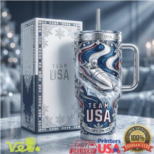 Team USA Milano Cortina 2026 Winter Olympics Glory On Ice Tumbler