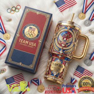 Team USA Olympic Games United States Eagle Pride Athletic Retro Men Women Tumbler
