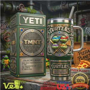 Teenage Mutant Ninja Turtles TMNT Collector's Edition Sewer Kingdom Pizza Party Tumbler