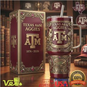 Texas A&M Aggies 150th Anniversary Limited Edition 40oz Tumbler