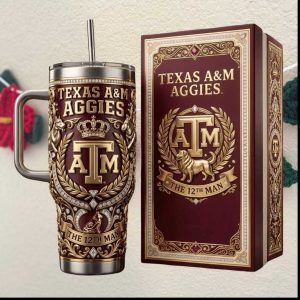 Texas A&M Aggies “The 12th Man” 40oz Tumbler Legacy Edition